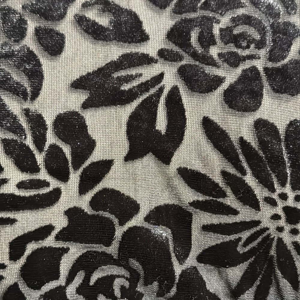 Rusttydustty Black Velvet Blouse Size 2X - Picture 3 of 13